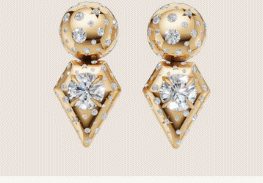 Diamond Nebula Earrings