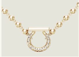 Horseshoe Charm Necklace